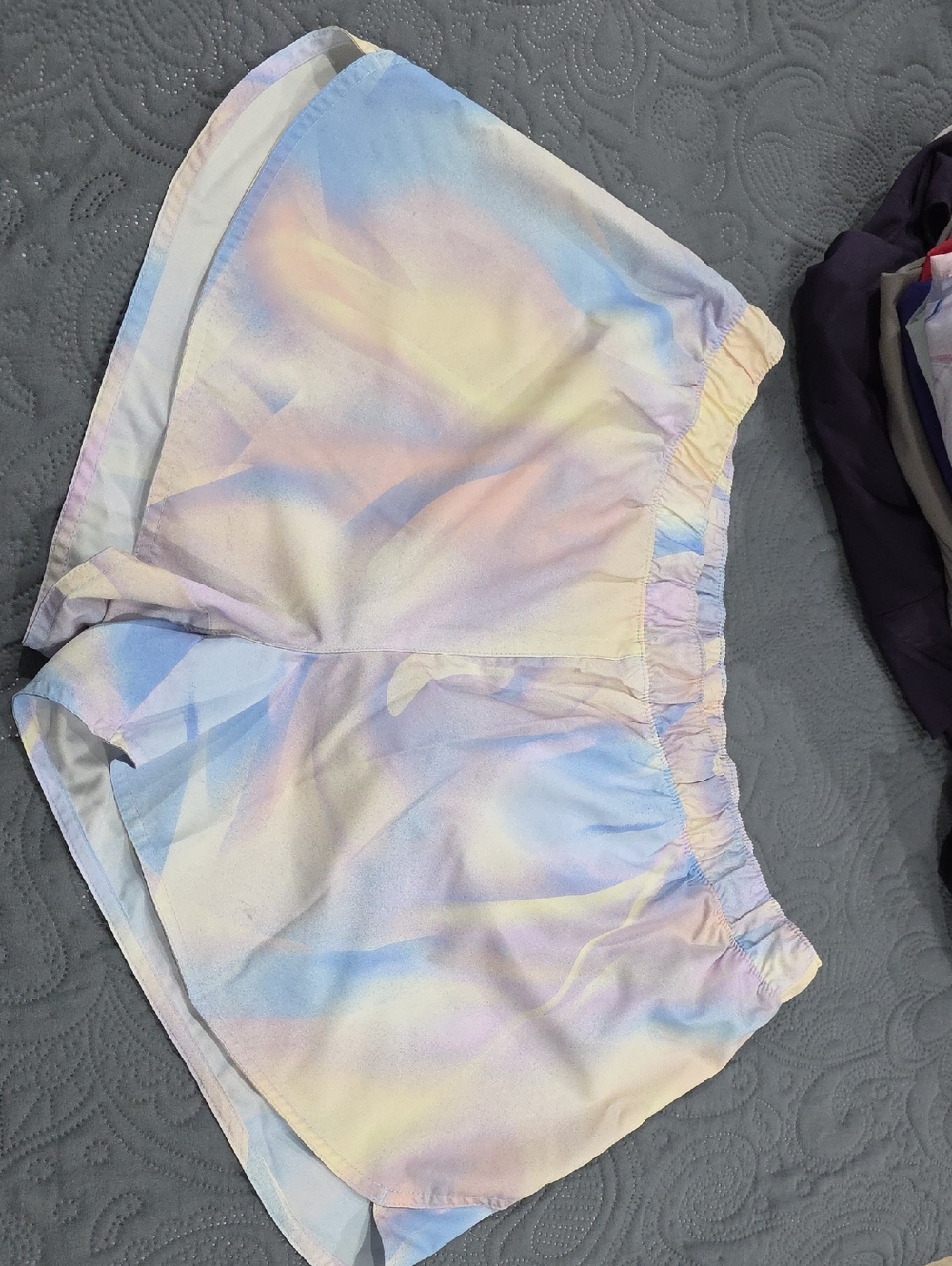 Old Navy Pastel Tie-Dye Athletic Shorts - Blue, Pink, Yellow